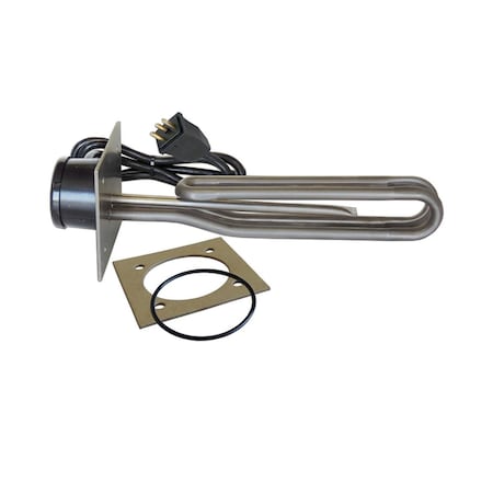 Newalthlete 1.5KW 115V Incoloy Heater Element with Gasket - 4 x 4 in. Molded Cord NE1620537